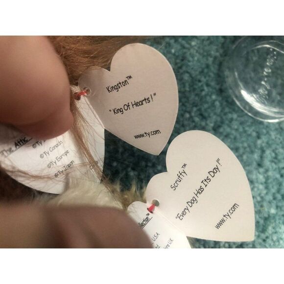 ty Attic treasures collectable beanie baby vintage look 8 total dolls - Picture 6 of 7